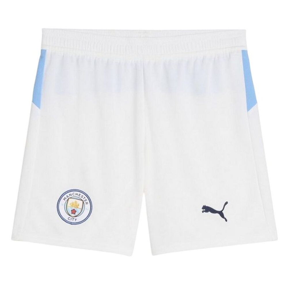 Puma Childrens/Kids 2025/2026 Manchester City FC Football Shorts / White
